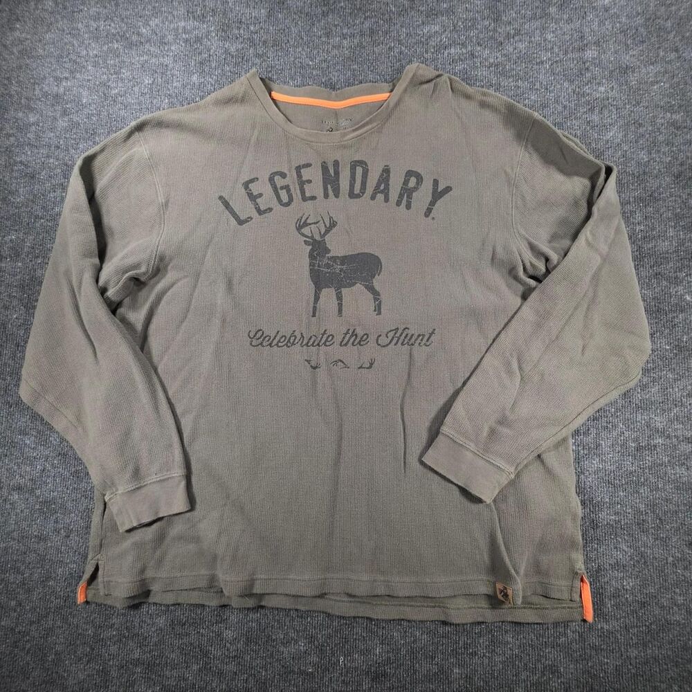 Legendary-whitetails Men's Green Shirt